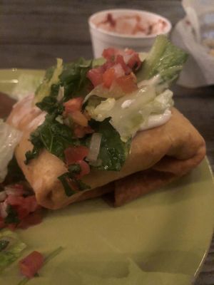 Vegan chimichanga   at The Iron Daisy in Tallahassee