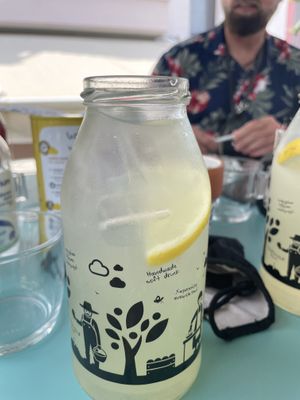 Home made lemonade at Little Big House in Thessaloniki