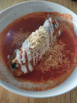 Tamal at Choclo y Maíz Cocina Vegana in Guadalajara