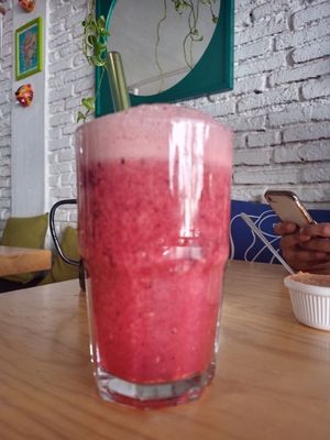 Sabor intenso se agradece. at Choclo y Maíz Cocina Vegana in Guadalajara