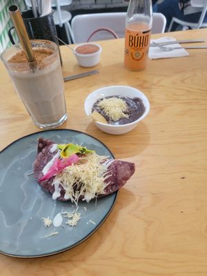 Quesadilla at Choclo y Maíz Cocina Vegana in Guadalajara