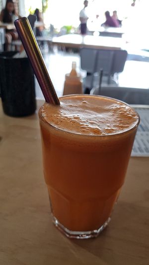 Jugo Inmunologico at Choclo y Maíz Cocina Vegana in Guadalajara