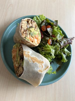 Rich n yummy burrito  at Choclo y Maíz Cocina Vegana in Guadalajara