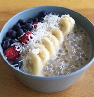 Tapioca at Choclo y Maíz Cocina Vegana in Guadalajara