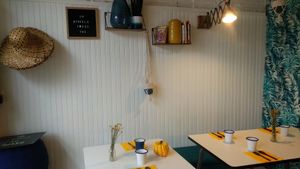 Beautiful decoration at Fave in Hendaye