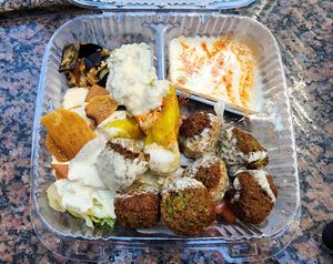  at Sam's Falafel Cart in New York City