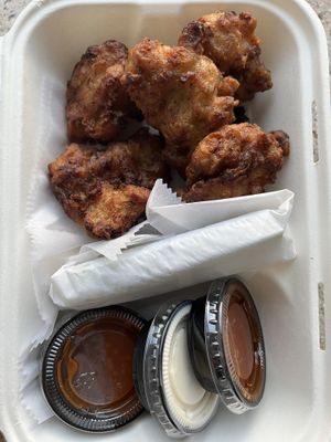 Philadelphia Internacional Crispy Cauliflower   at Go Vegan Philly in Wilmington
