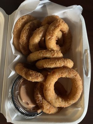 Onion Rings  at Go Vegan Philly in Wilmington