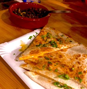Quesadilla  at Tacos and Flipflops - Pop-up in Peterborough