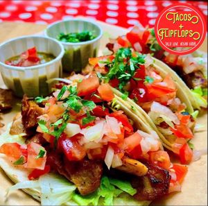 Chikken Tacos  at Tacos and Flipflops - Pop-up in Peterborough