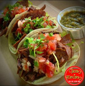 Asado Tacos ( where it all started)  at Tacos and Flipflops - Pop-up in Peterborough