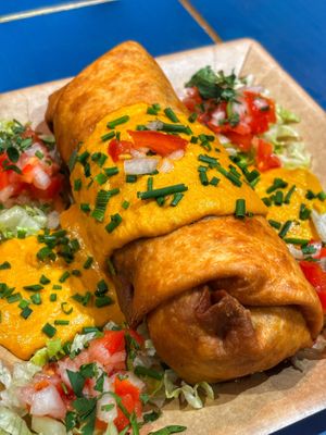 Chimichanga   at Tacos and Flipflops - Pop-up in Peterborough