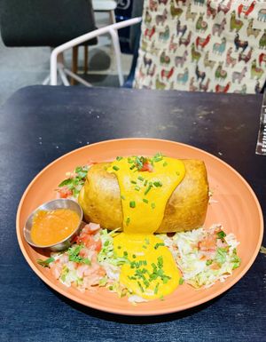 Chimichanga 😋  at Tacos and Flipflops in Peterborough