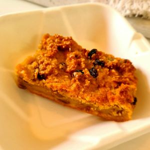 Bread pudding at Okra in Shrewsbury