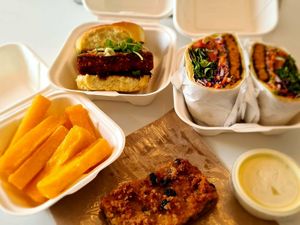 Lunch at Okra in Shrewsbury