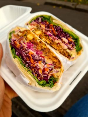 Flatbread at Okra in Shrewsbury