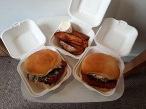 Take away at Okra in Shrewsbury