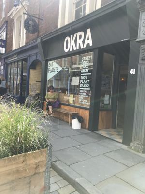 Okra Shop Front at Okra in Shrewsbury