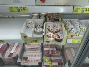 Vegan in the center (have to check the ingredients) at Eurospin in Caserta