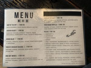 Just a quick stop for a vegan pizza and an oat milk latte but I have to say the vegan pizza was fantastic. Great stop  at Saemundur i Sparifötunum in Reykjavik