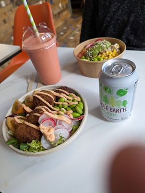 Vegan options at Bowls at Bowls in Edinburgh