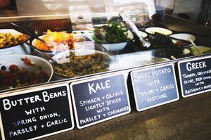 Vegan salads at Bowls, Edinburgh at Bowls in Edinburgh