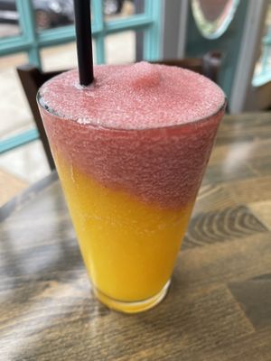 Mango strawberry fruit juice mix  at Mayo Ketchup in St Louis