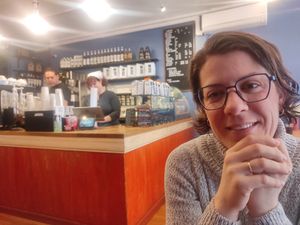  at Absolute Coffee in Brooklyn