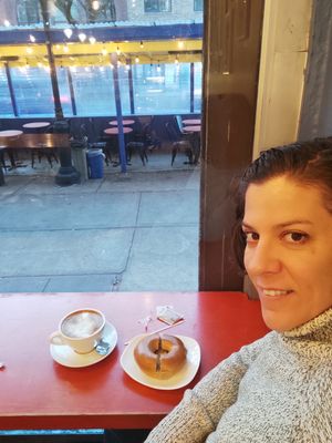  at Absolute Coffee in Brooklyn