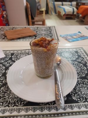 Chia Pudding at Le Happy Belly 2 in Tamraght