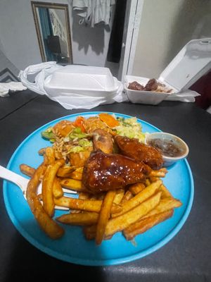  at Karen's International Caribbean Grill in Conyers