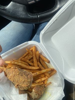   at Karen's International Caribbean Grill in Conyers