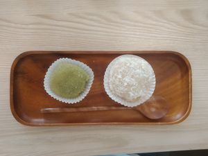 Mochi et perle de coco at Mây Bay in Vincennes