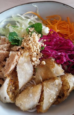 Bún chay at Mây Bay in Vincennes