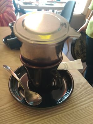 Café vietnamien at Mây Bay in Vincennes