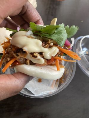Duck bao  at Madam Saigon Baguette in South Yarra