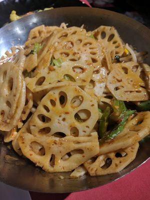 Lotus root at Nà De SùShí in Shijiazhuang