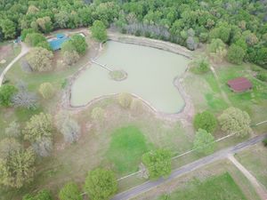 20 acres of woods, fields, gardens and pond to enjoy. at Nickeys' Nest in Paris