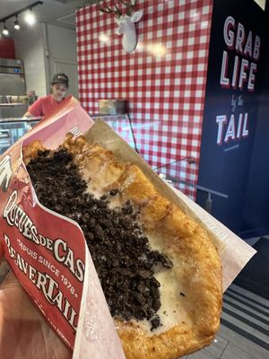 Delicious!  at BeaverTails in Niagara Falls