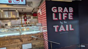 Inside at BeaverTails in Niagara Falls