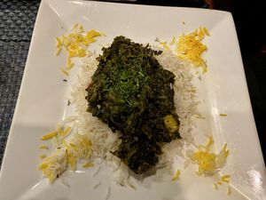 Sabzi Chalou  at Bistro Aracosia in Washington