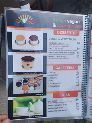 Menu at Mediterraneo Pizza & Pasta in Koh Phangan