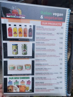 Menu at Mediterraneo Pizza & Pasta in Koh Phangan