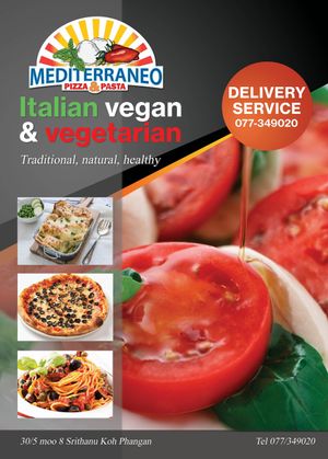  at Mediterraneo Pizza & Pasta in Koh Phangan