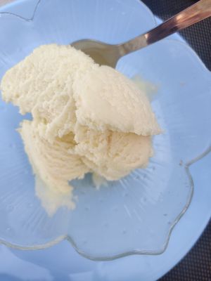 Helado de piña at Carmen in Organya