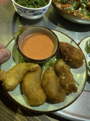 Golden shrimmmmp  at Element Five in Berlin