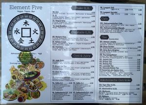 So much to choose from 🤩  at Element Five in Berlin