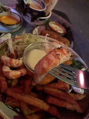 Vegane Shrimps. 1zu1 lecker  at Element Five in Berlin