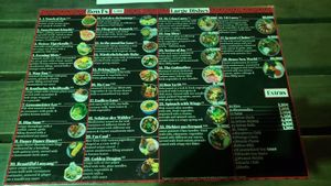 Menu: all vegan!!! at Element Five in Berlin