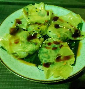 Gyosas at Element Five in Berlin